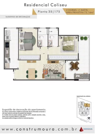 Imagem Apartamento com 2 dormitórios à venda, 73,16 m² a partir de R$ 391.844, - Jardim Praia Grande - Mongaguá/SP