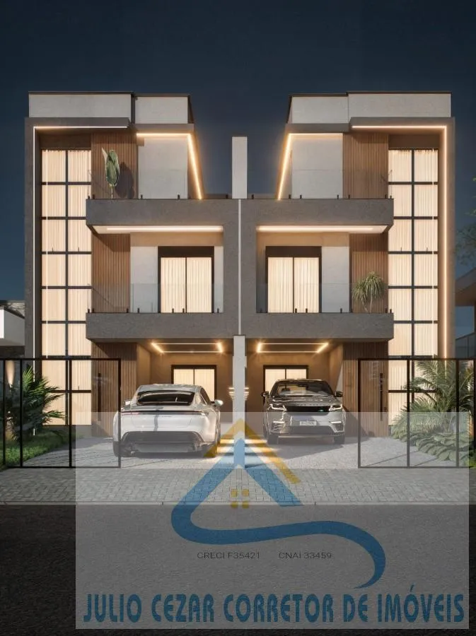 Imagem Triplex para Venda em São José dos Pinhais, São Pedro, 3 dormitórios, 3 suítes, 5 banheiros, 6 vagas