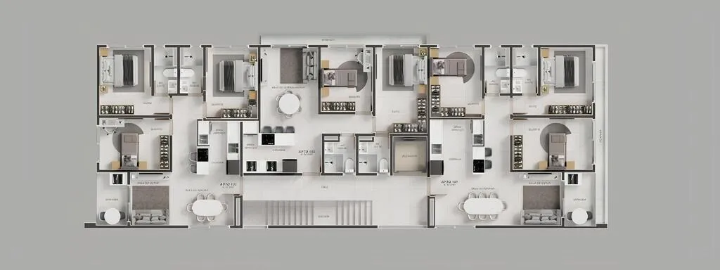 Imagem Apto - 3 quartos - 2 suites - 67.28m² - em Jardim Oceania, João Pessoa/PB
