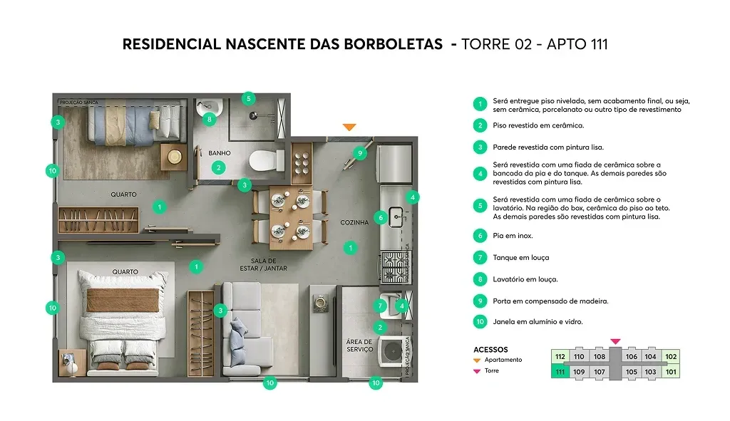 Imagem Apartamento com 2 Quartos à Venda, 32 m² em Jardim Cidade Pirituba - São Paulo