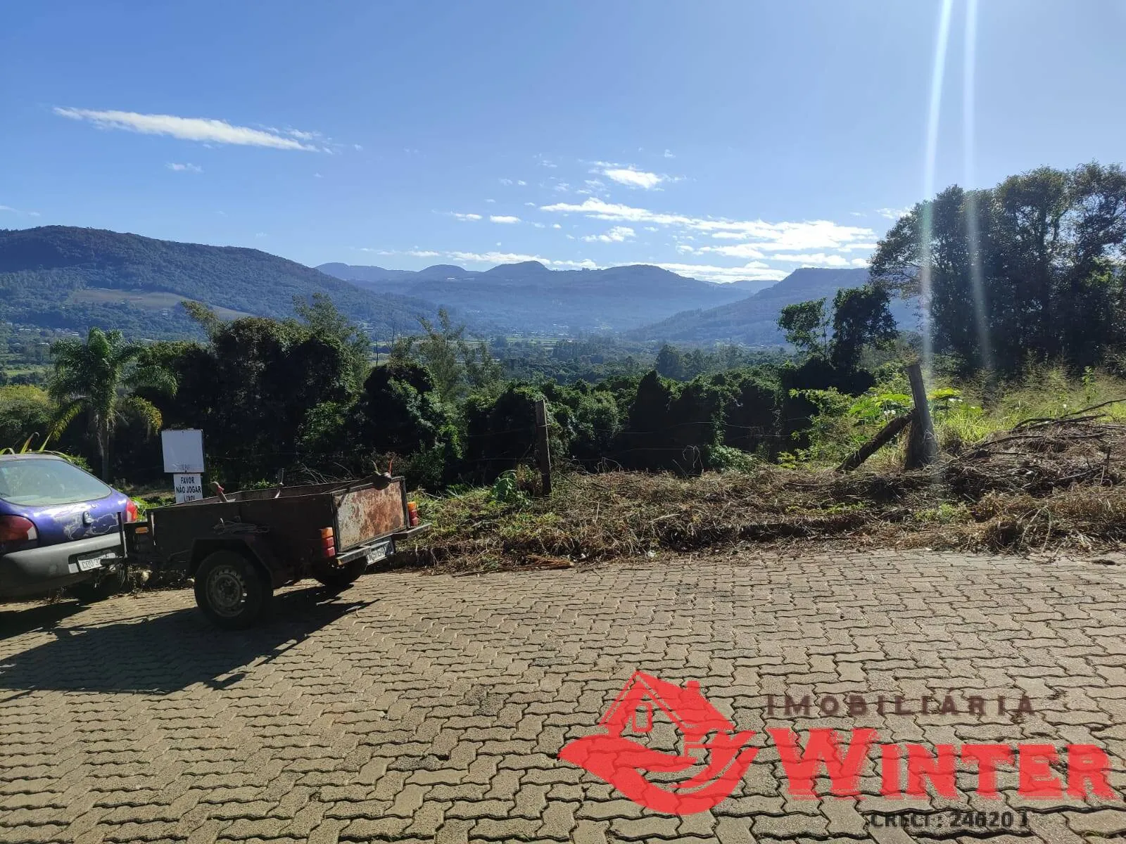 Imagem Terreno de 422,40m² com linda vista bairro Picada Cará, Feliz.