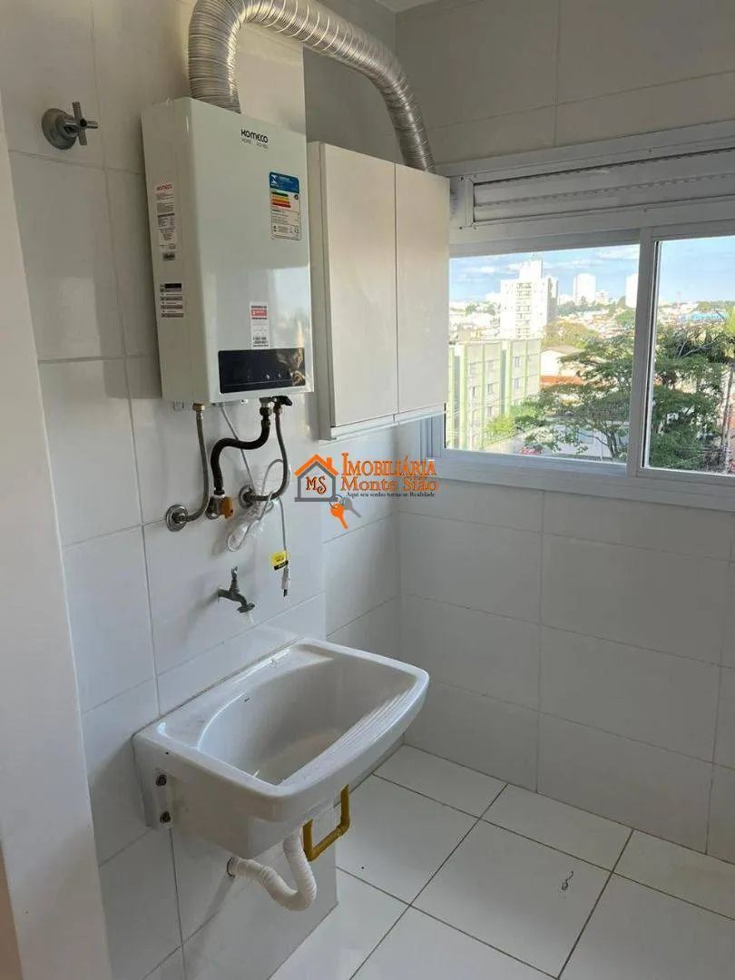 Imagem Apartamento com 2 dormitórios para alugar, 58 m² por R$ 3.722,00/mês - Vila Milton - Guarulhos/SP