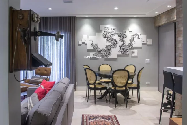 Foto do imóvel Apartamento à venda em São Paulo-SP, Pinheiros: 3 quartos, 1 sala, 3 banheiros, 2 vagas, 107 m² de área.