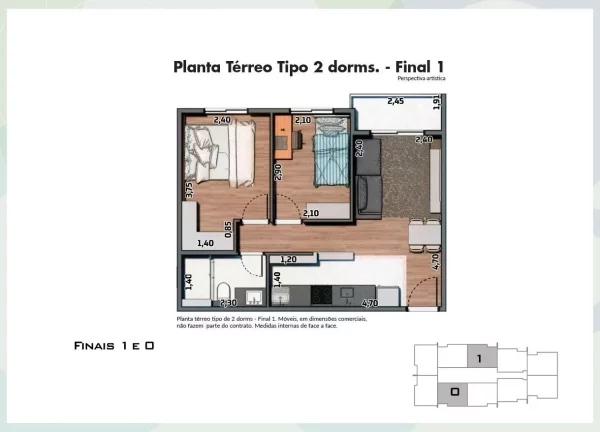 Imagem TEO IMIRIM - VEMPLAN - Aptos de 40 e 41m², 2 dorms, em excelente localização da zona norte de SP!!