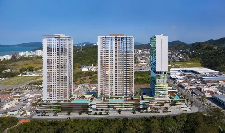 Imagem Torres Da Brava Sirena - Apartamento à venda no bairro Praia Brava de Itajaí - Itajaí/SC