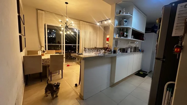Imagem Apartamento de 3 Dormitórios com Varanda Gourmet no Condomínio Edifício Santa Mônica, no bairro São Sebastião, em Uberaba