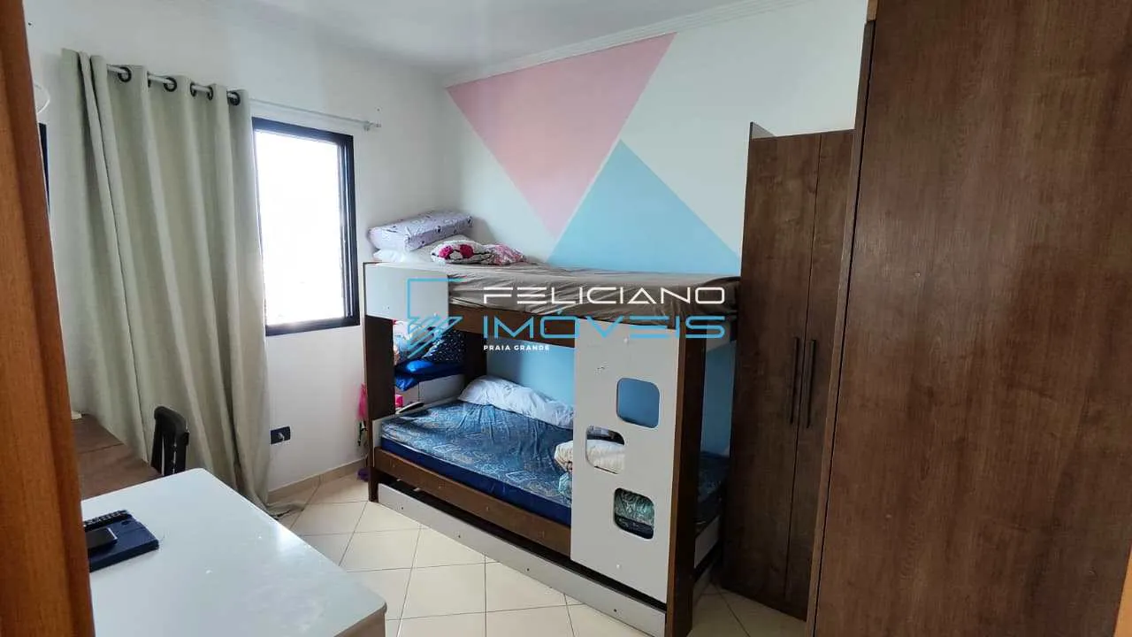 Imagem Apartamento com 2 quartos, Guilhermina, Praia Grande - R$ 530 mil, Cod: 7382