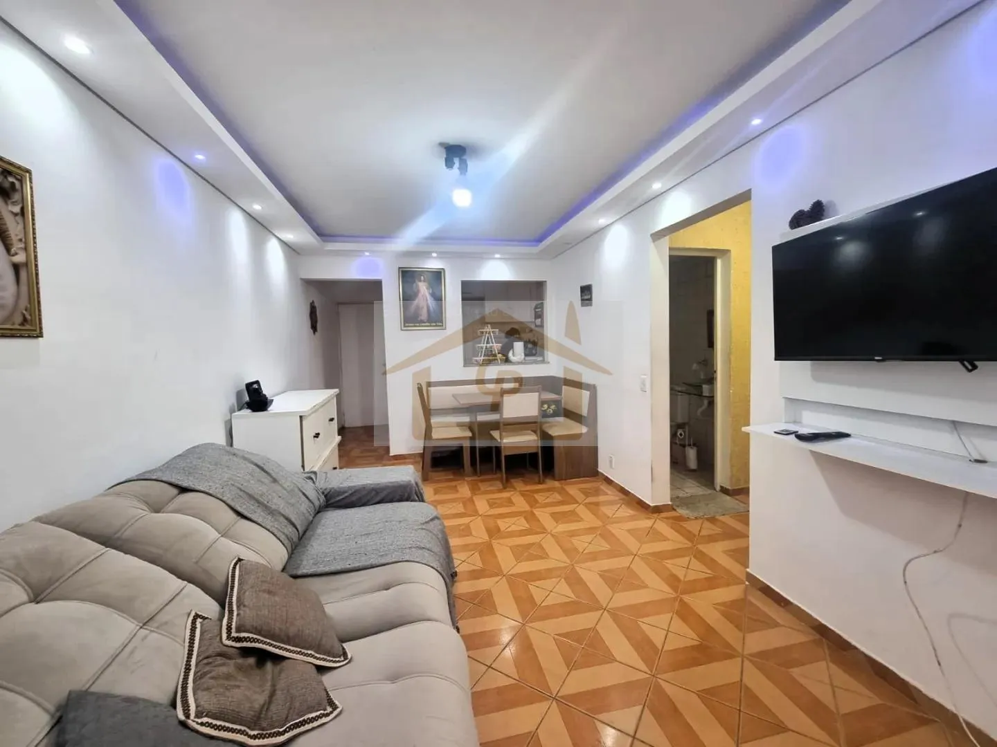 Foto do imóvel Apartamento de 57 m² com varanda, 2 quartos, 1 vaga