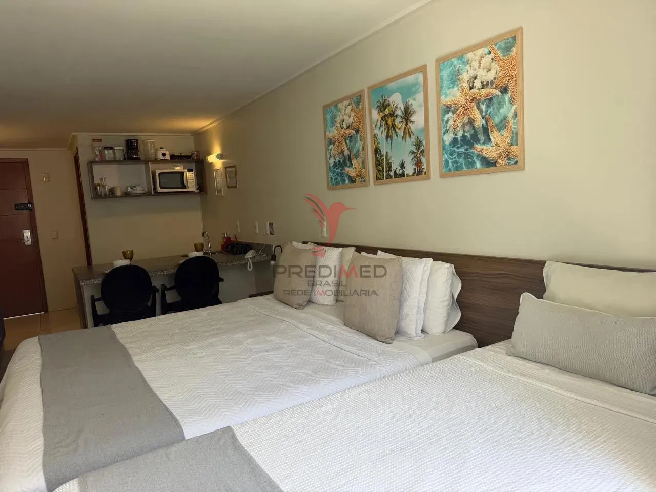 Imagem Flat na beira-mar do Cabo Branco, pronto para rentabilizar