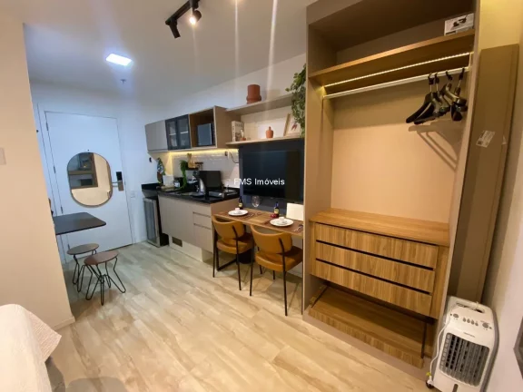Imagem Apartamento para locação no bairro Paraíso em São Paulo-SP: 1 quarto, 1 sala, 1 banheiro, 21m² de área. Venha conferir!