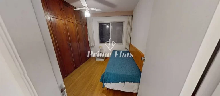 Imagem Flat disponível locação no Saint Thomas Residence Service no Jardim Paulista, com 50m², 2 dormitórios e 1 vaga