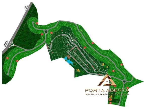 Imagem Terreno em condominio fechado - Cantos da Mata - Iapu - MG - COD 377
