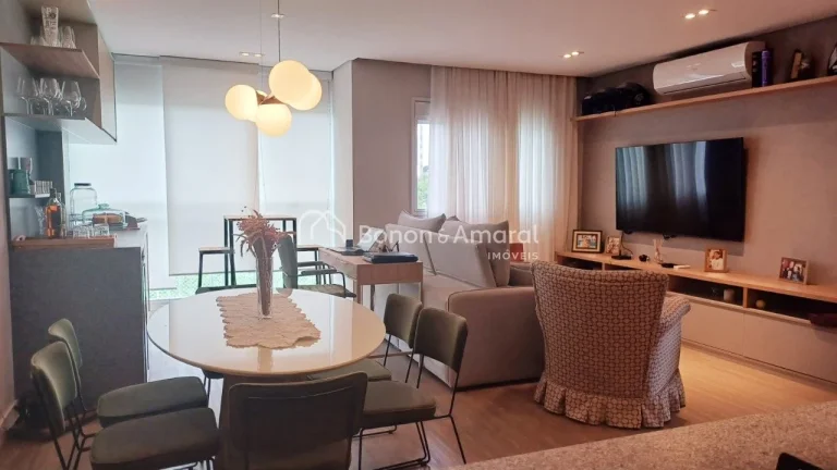Imagem Este apartamento encanta pela integração dos ambientes e pela funcionalidade. A área social é co...