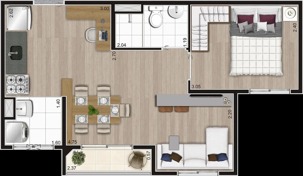 Imagem APARTAMENTO RESIDENCIAL em São Paulo - SP, Vila Moraes