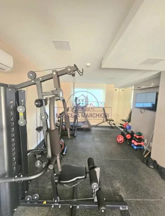 Imagem Ap 2 quartos, suíte, so da manhã, vista pro mar, mobiliado, lazer, 1 vaga