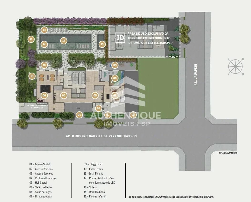 Imagem PÁTRIO IBIRAPUERA - Apartamento no bairro Moema à venda