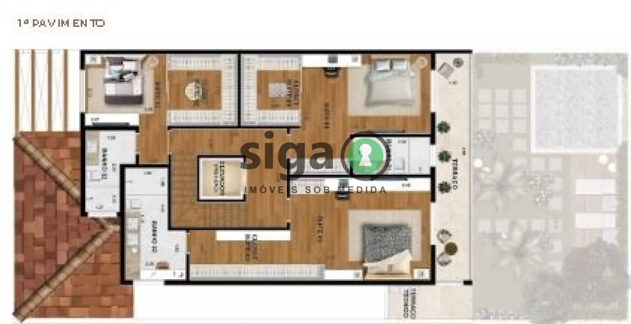 Imagem Casa a venda Alto da Boa Vista com 634,81m² 4 suítes no CONDOMINIO RICHARD VILLE