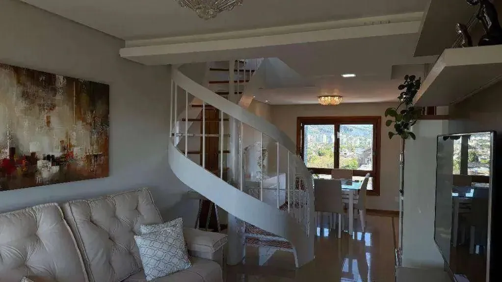 Imagem Cobertura com 4 dormitórios, 2 suítes, lavabo e 3 vagas de garagem.