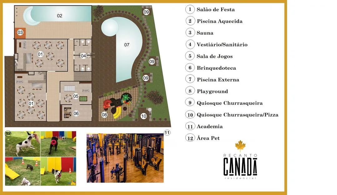Imagem Apartamento com Suíte e Churrasqueira na sacada, no Bairro Canadá, Cascavel - Em Obras