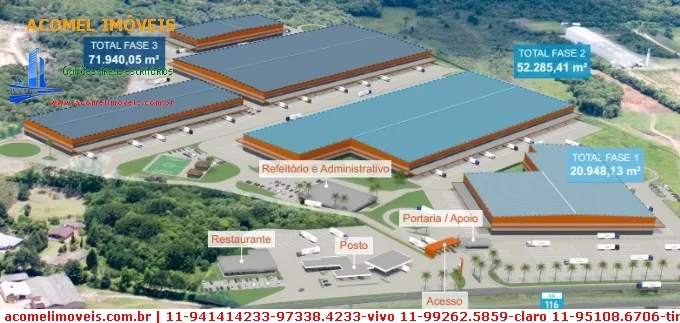 Imagem Galpões para locação em Curitiba no bairro CIDADE INDUSTRIAL