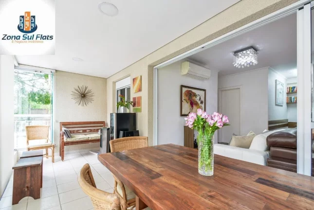 Imagem Apartamento à Venda No Alto da Boa Vista Com 3 Dormitórios e 2 Vagas - Varanda Gourmet