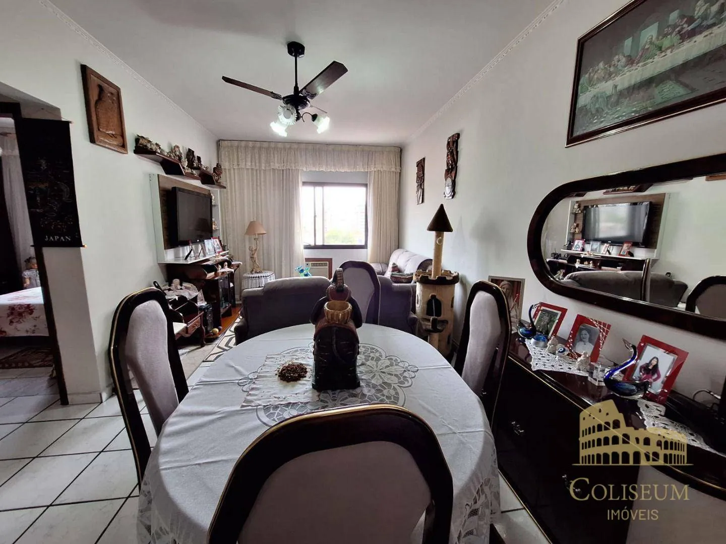 Imagem Apartamento com 2 dormitórios à venda, 97 m² por R$ 430.000,00 - Canto do Forte - Praia Grande/SP