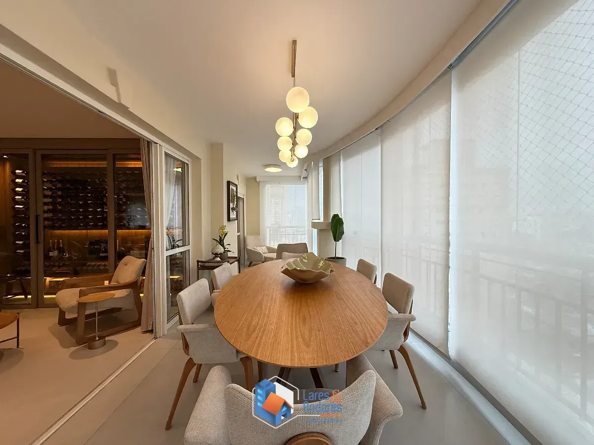 Imagem Apartamento para venda em Brooklin Novo com 3 quartos, sendo 3 suítes, 200m²