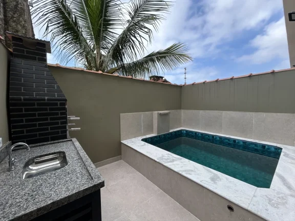 Imagem Casa para Venda em Itanhaém, Cibratel II, 2 dormitórios, 1 suíte, 1 banheiro, 1 vaga