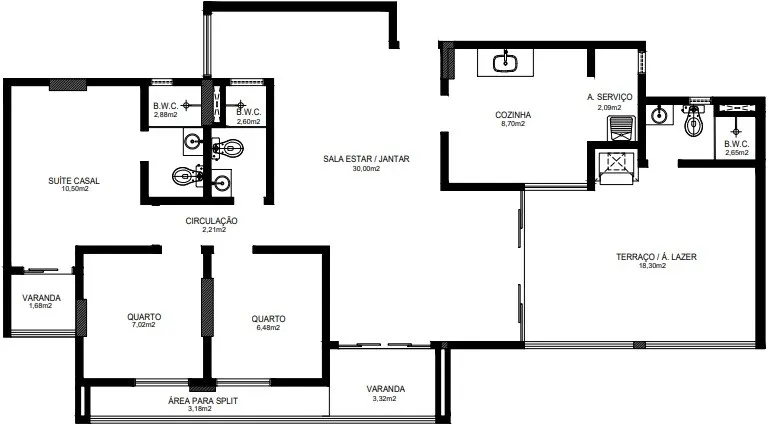 Imagem Apartamento 3 quartos à venda | Bairro Ilhotas em Teresina-PI