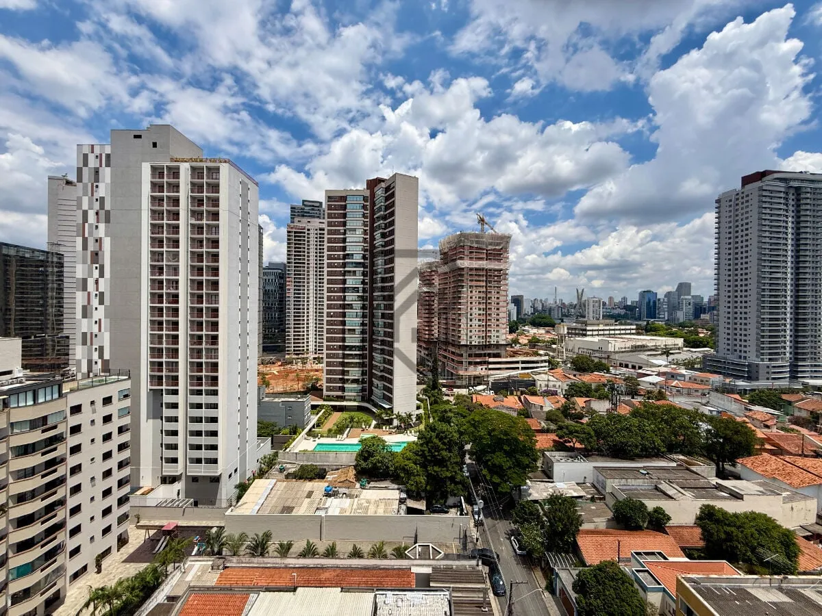 Imagem Apartamento brooklin andar alto vista livre