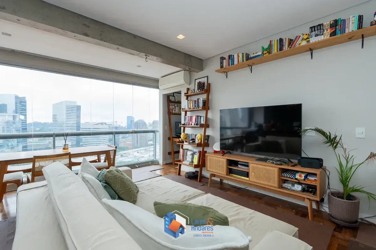 Imagem Apartamento para venda em Santo Amaro com 1 quarto, sendo 1 suíte, 75m²