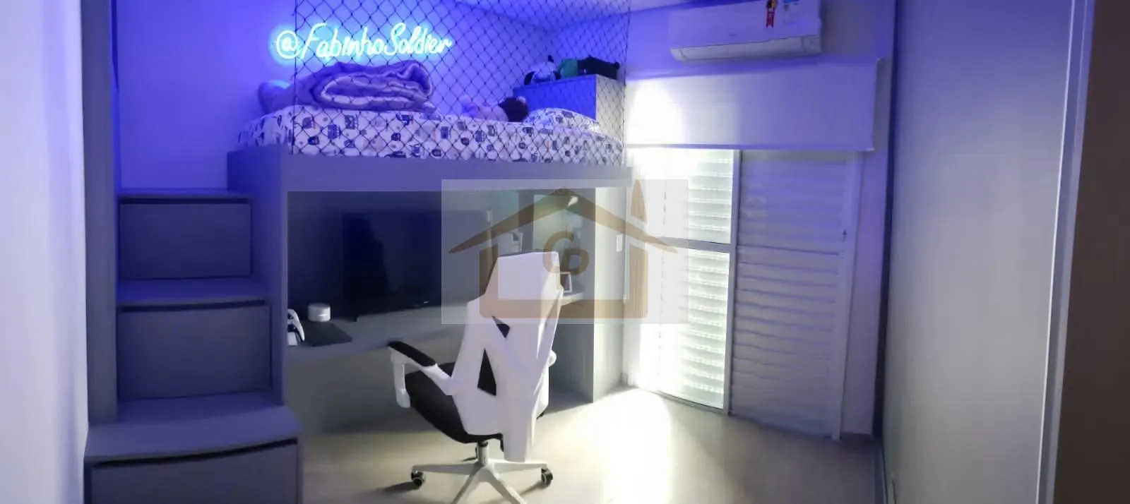 Imagem Casa Moderna, 3 quartos, Linda Vista e 2 vagas cobertas