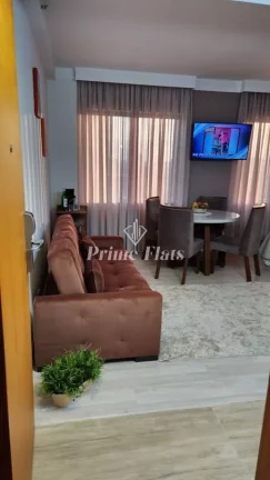Imagem Flat disponível para locação no São Paulo Tatuapé Affiliated by Meliá, com 30m², 1 dormitório e 1 vaga