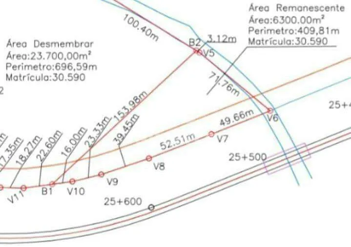 Imagem Terreno à venda com , 6.300m² em Vila Becker Santo Amaro da Imperatriz
