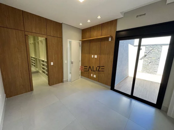 Imagem Casa nova completa de moveis planejados à venda, 143 m² por R$ 1.290.000 - Condomínio Mantova - Indaiatuba/SP