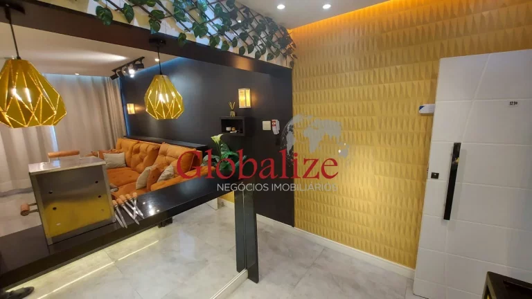Imagem Apartamento de 1 dormitório em Santos na Aparecida(próximo ao Embaré) na avenida da praia com vagas para 2 carros e 2 motos à venda por R$ 725.000,00