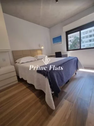 Imagem Flat disponível para locação no Condominio Edificio Flat London Residence Service no Jardim Paulista, com 42m², 1 dormitório e 1 vaga