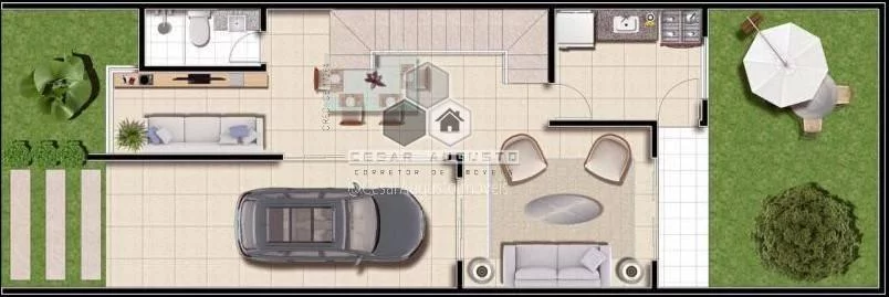 Imagem Amazon Boulevard - Casas duplex em condominio com 03 suites no Eusebio