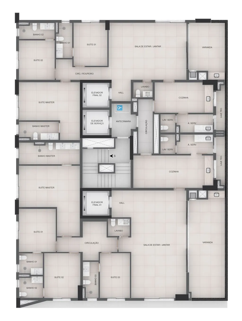 Imagem Apartamento à venda no bairro Setor Marista - Goiânia/GO