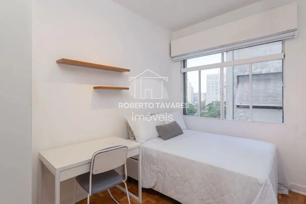 Imagem Apartamento Mobiliado de 110m² na Bela Vista, com 4 quartos bem distribuídos - A apenas 800 metros da estação São Joaquim.