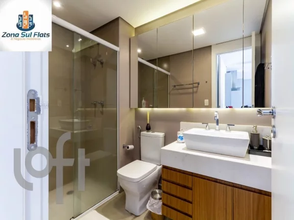 Imagem Lindo Apartamento Mobiliado à Venda No Brooklin Com 1 Suíte e 1 Vaga