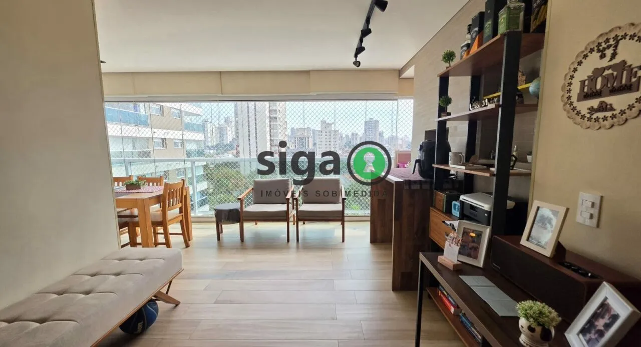 Imagem Apartamento 104m² com varanda gourmet e lazer completo na Saúde