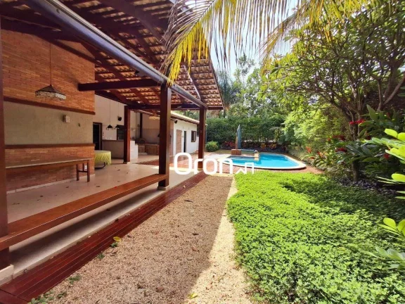 Imagem Sobrado à venda, 371 m² por R$ 3.800.000,00 - Residencial Aldeia do Vale - Goiânia/GO
