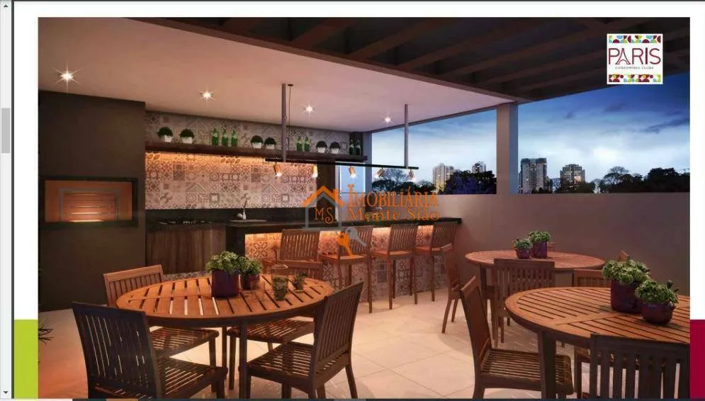 Imagem Apartamento com 2 dormitórios à venda, 45 m² por R$ 368.282,19 - Vila Rosália - Guarulhos/SP