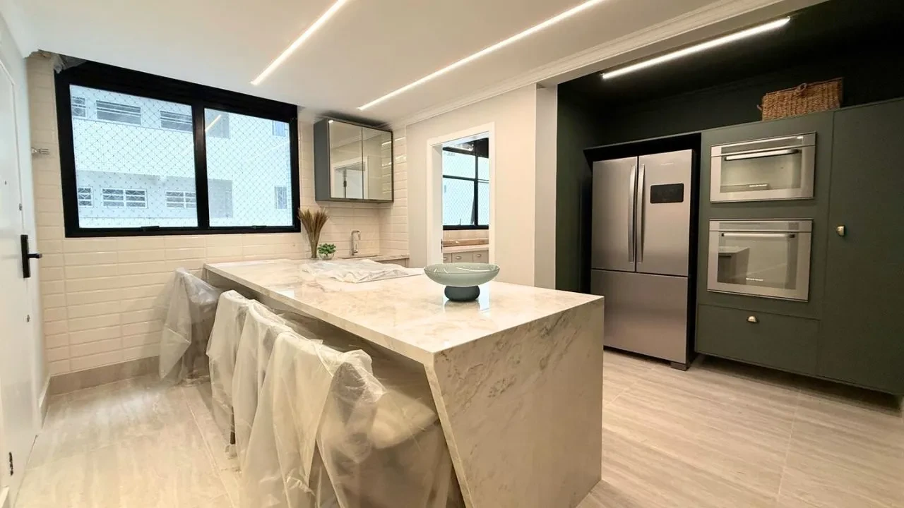 Imagem Apartamento com 3 Quartos à Venda, 143 metros em Aparecida - Santos