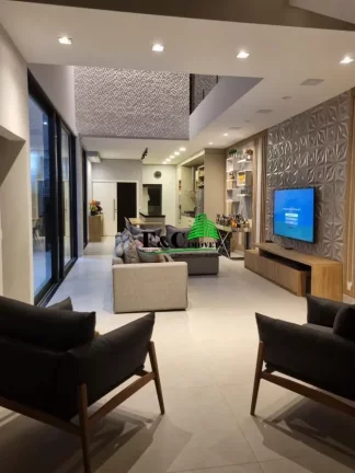 Imagem Casa em Condomínio para Venda em Paulínia, Parque Brasil 500, 4 dormitórios, 4 suítes, 2 banheiros, 2 vagas