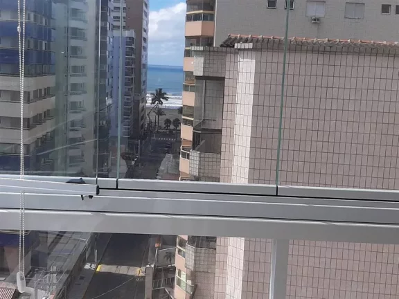 Imagem Apartamento com 2 dorms, Guilhermina, Praia Grande - R$ 720 mil, Cod: 1846