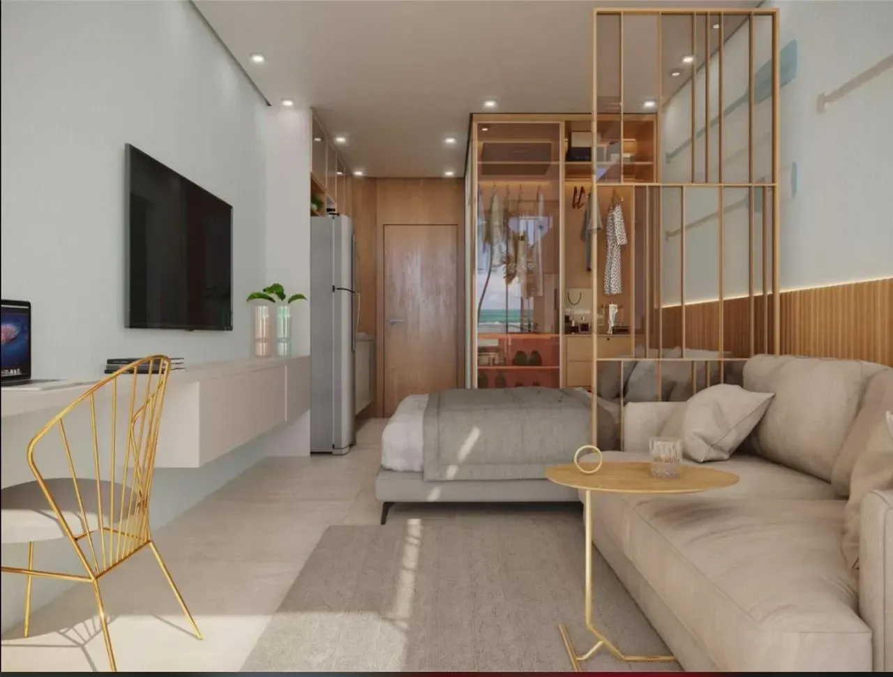 Imagem Flat com 1 Quarto à Venda, 32 m² em Tamandaré - Tamandaré