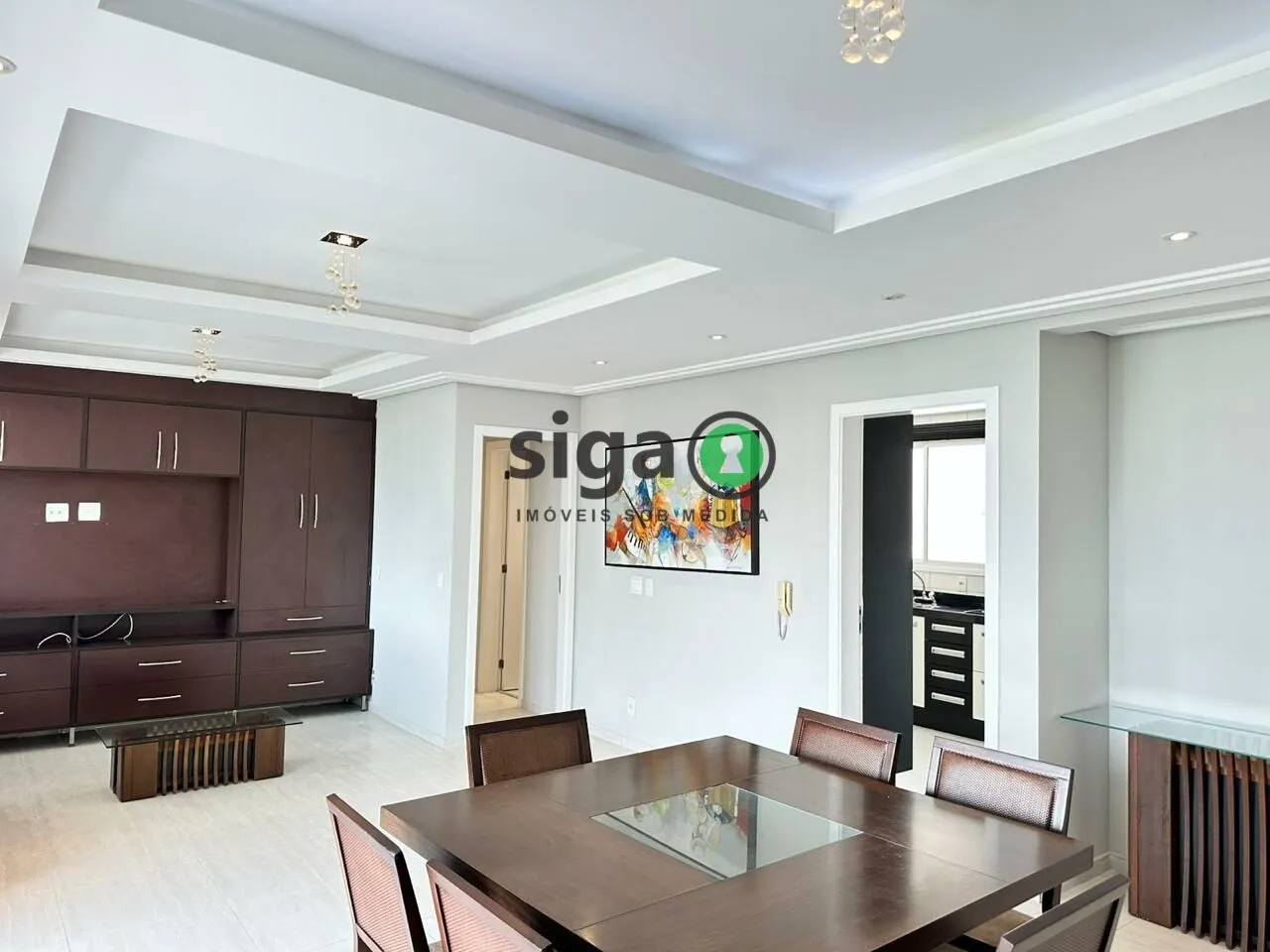 Imagem Apartamento à venda com 3 dormitórios, 2 vagas de garagem, 128m2 na Vila Andrade