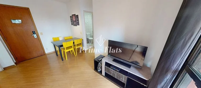 Imagem Flat disponível para venda no Mercure São Paulo Berrini, com 54m², 2 dormitórios e 1 vaga de garagem
